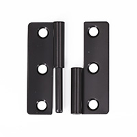 合頁定制廠家專業(yè)生產(chǎn)電泳黑色拆裝鉸鏈，脫卸合頁